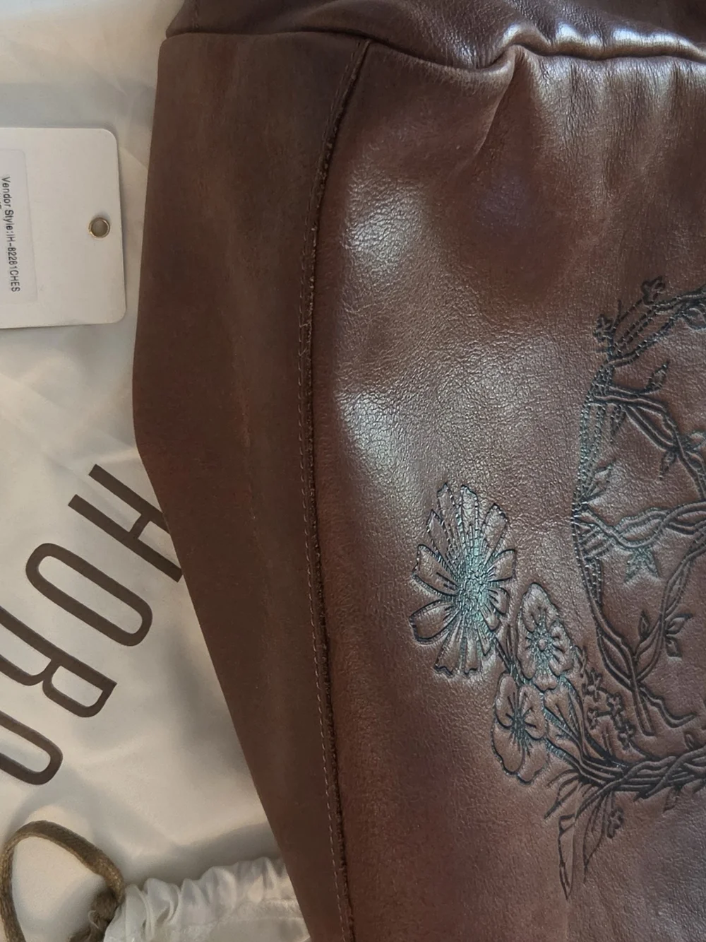 Hobo Avalon Tote Floral Peace EUC